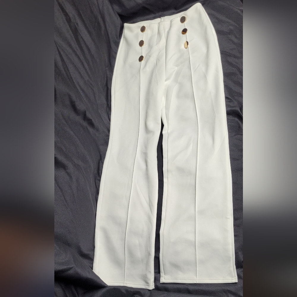White dress pants